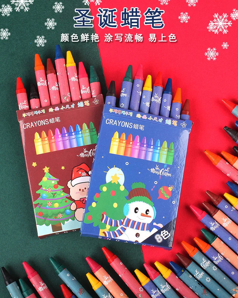 96 pcs(12 Boxes) Color Crayons Set
