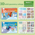 3D Animal Jigsaw Puzzle Stickers DIY