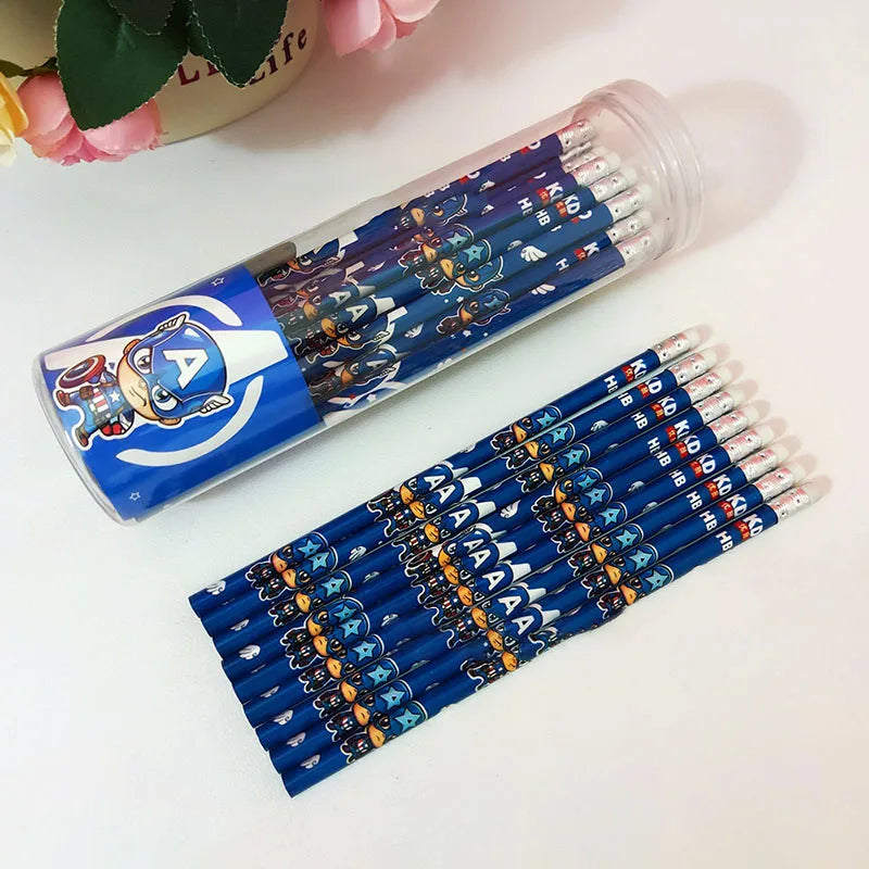 30pcs/set Spiderman HB Pencils