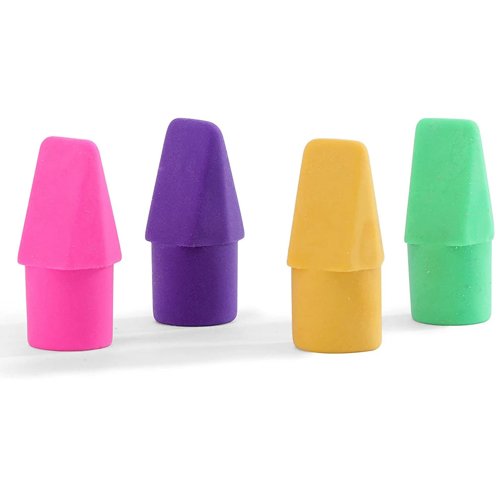 Assorted Colors Painting Pencil Top Erasers