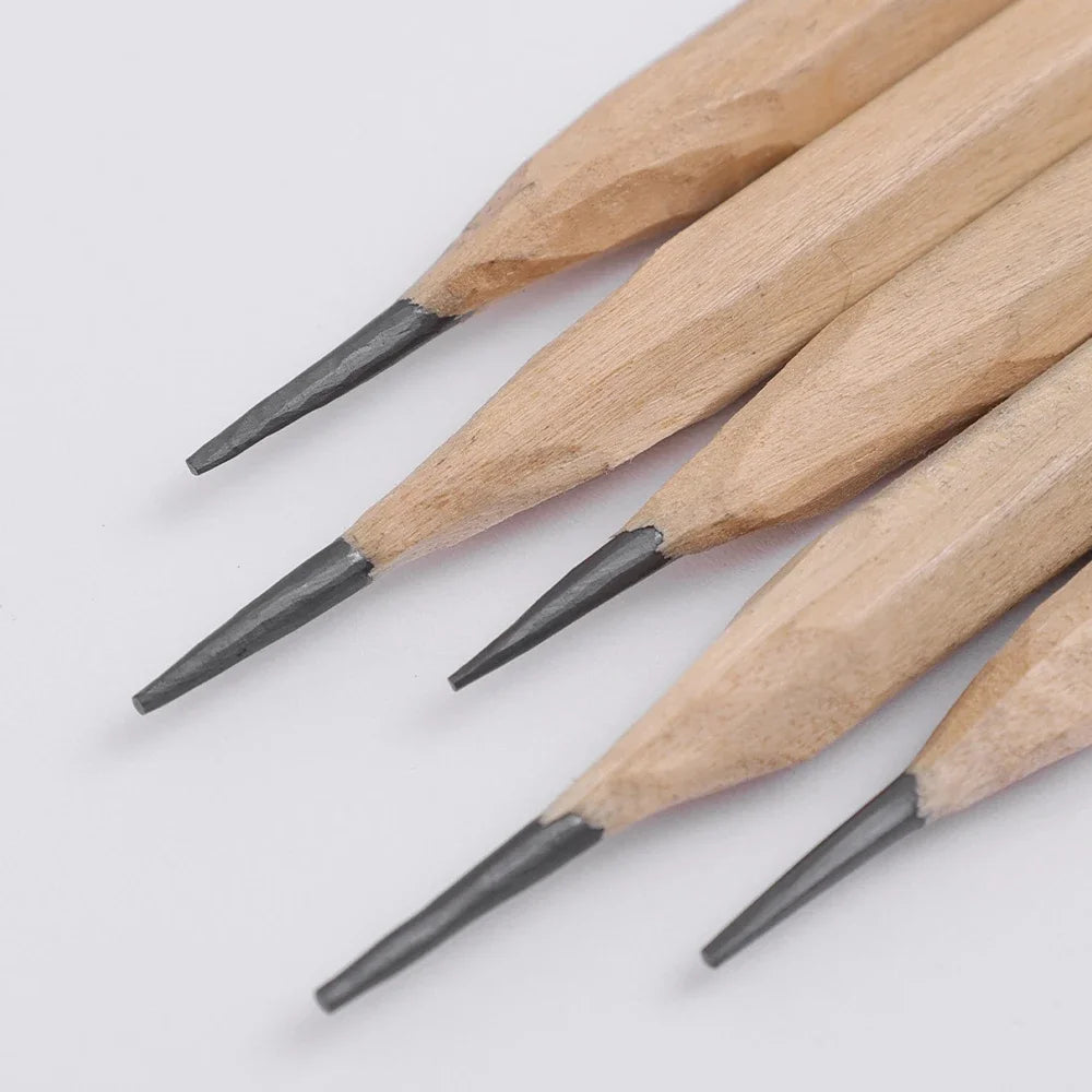 HB Natural Hexagon Wooden Lead Pencils