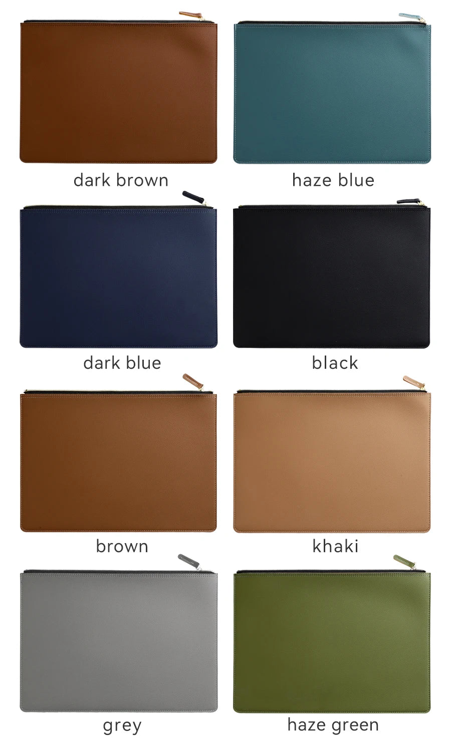 Leather Business A4 File Folder