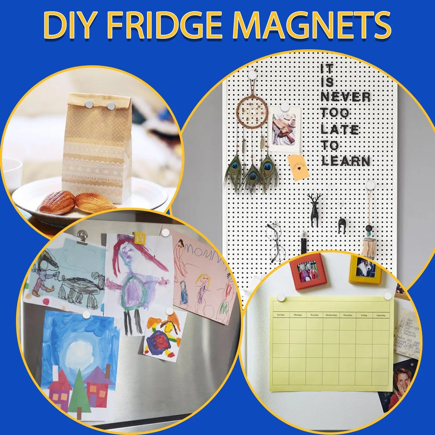 300Pcs Rotundity Magnets