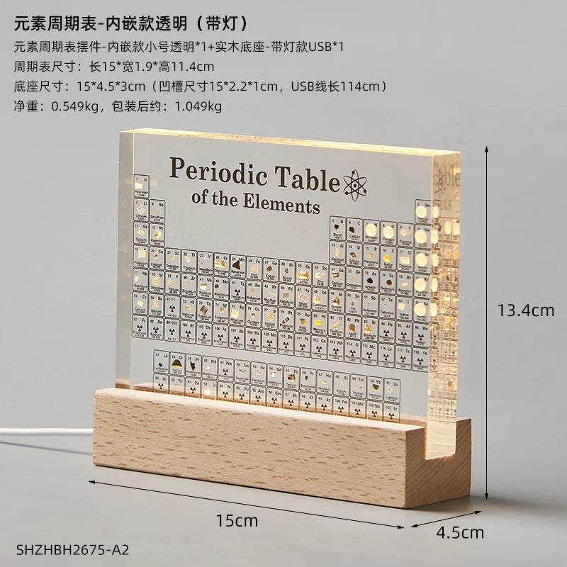 Middle School Chemistry 3D Periodic Table Model