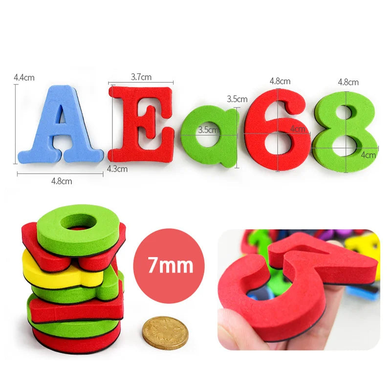 Magnetic Letters Numbers