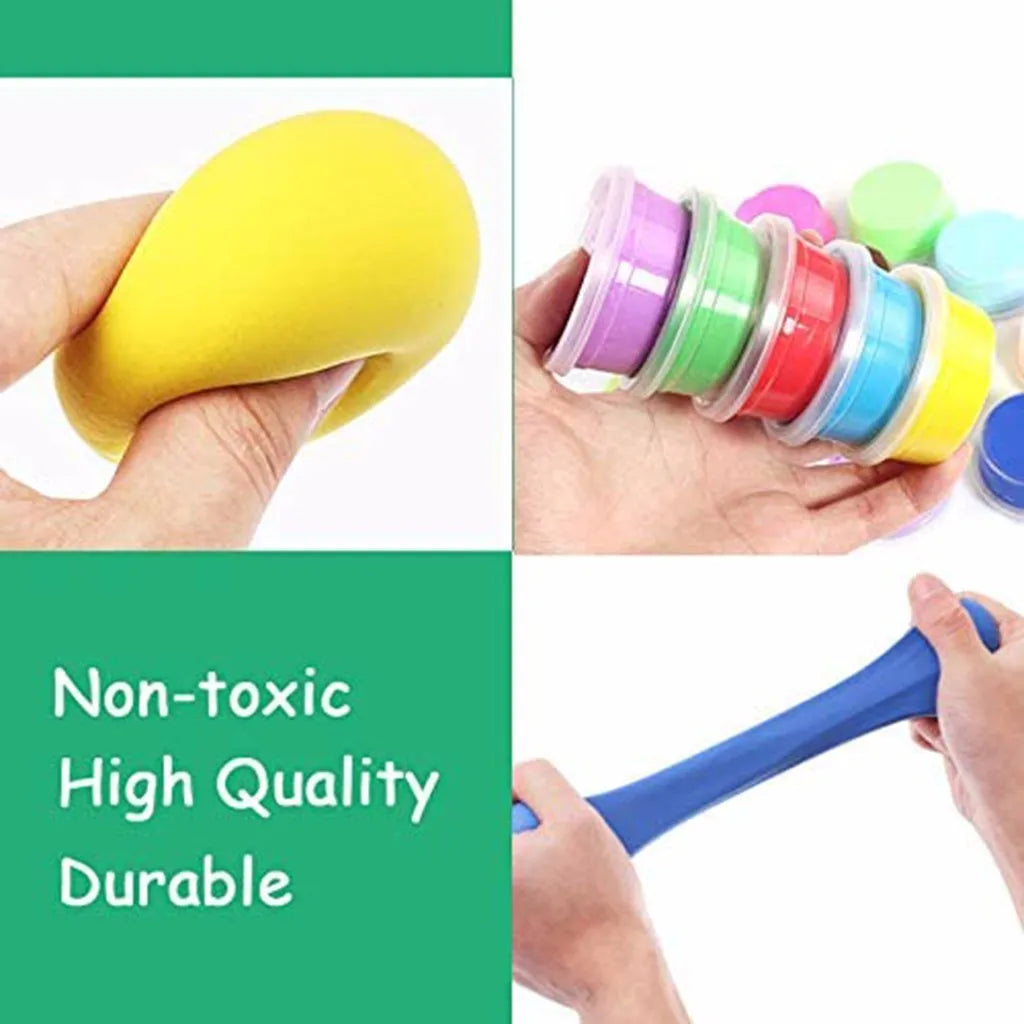 24 Color Modeling Clay Set Kids Non Toxic
