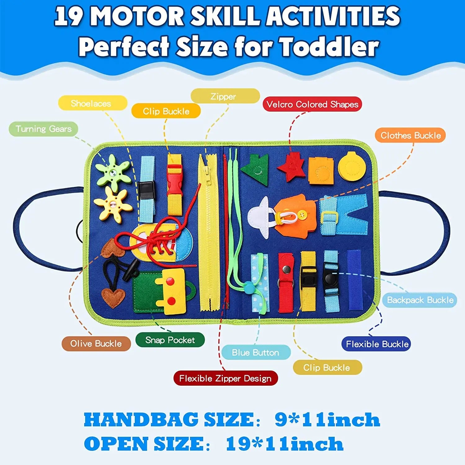 Sensory Tactile Mat Developmental Education