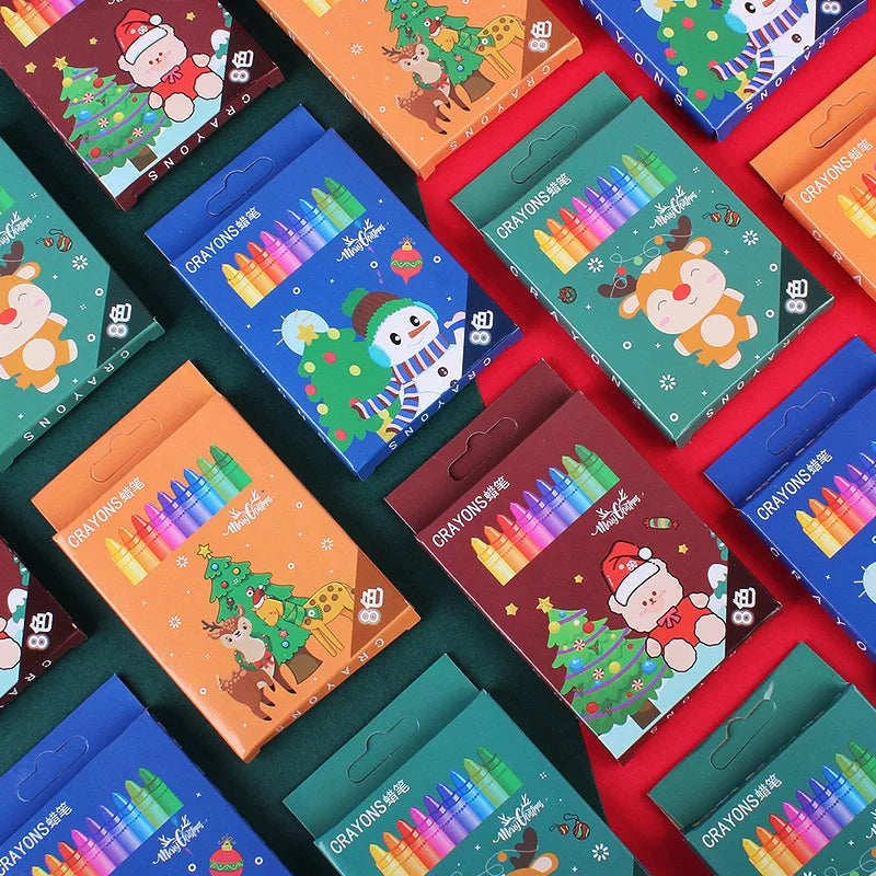 96 pcs(12 Boxes) Color Crayons Set