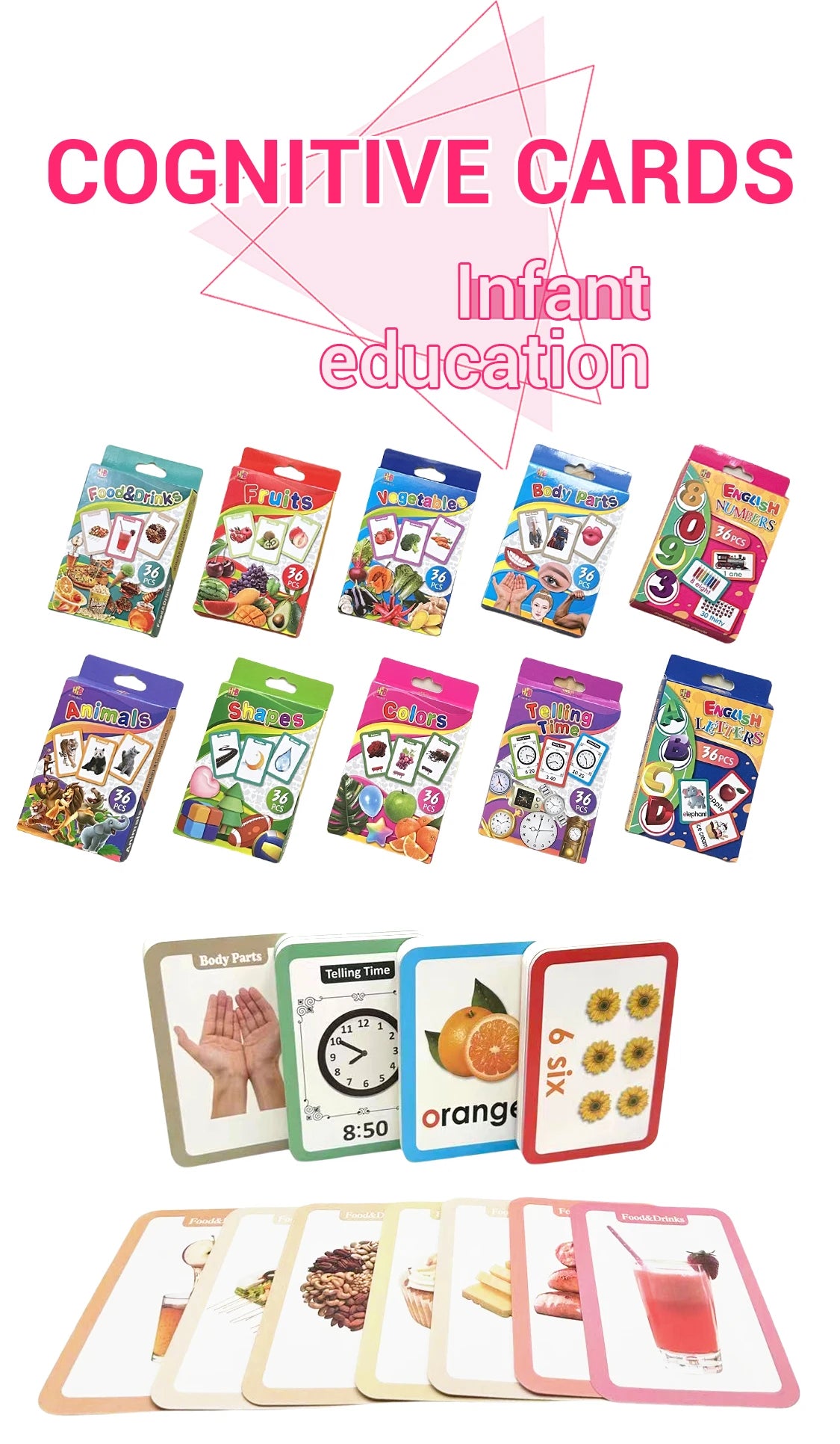 Animal letter flashcards