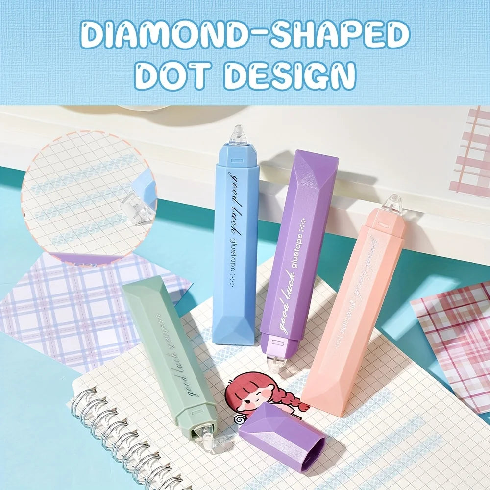 4-Pack Double Sided Tape Roller