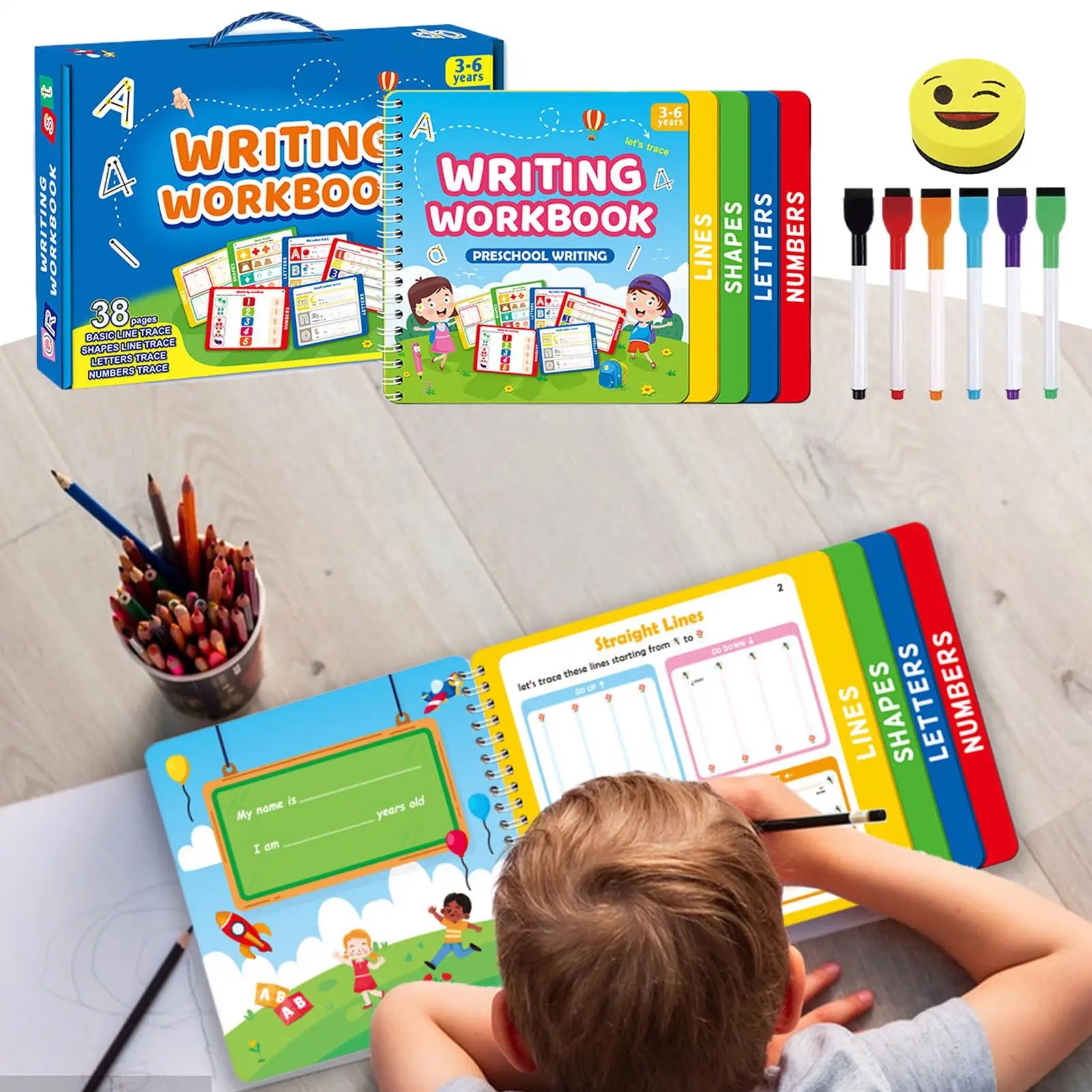 Alphabet Tracing Workbook