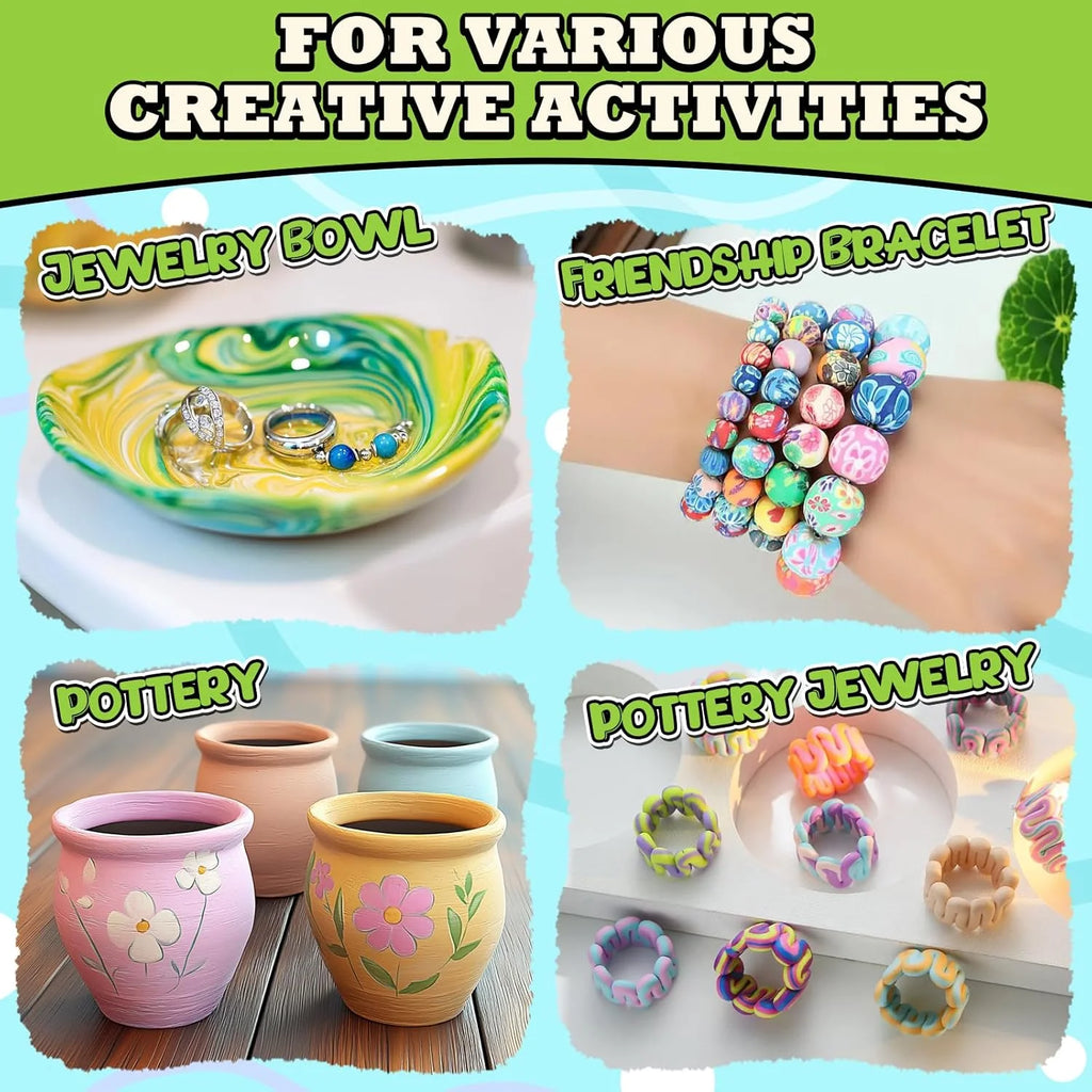 Premium Air Dry Clay for Kids