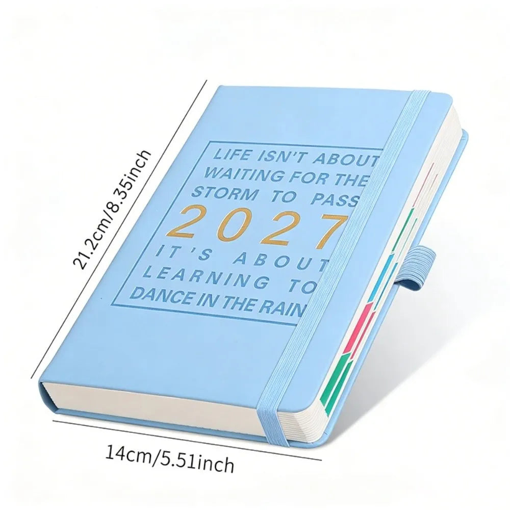 New A5 2027 Schedule Book with Calendar