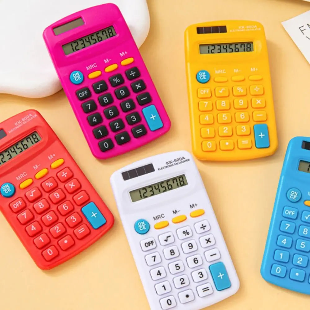 Portable 8-Digit Mini Pocket Calculator