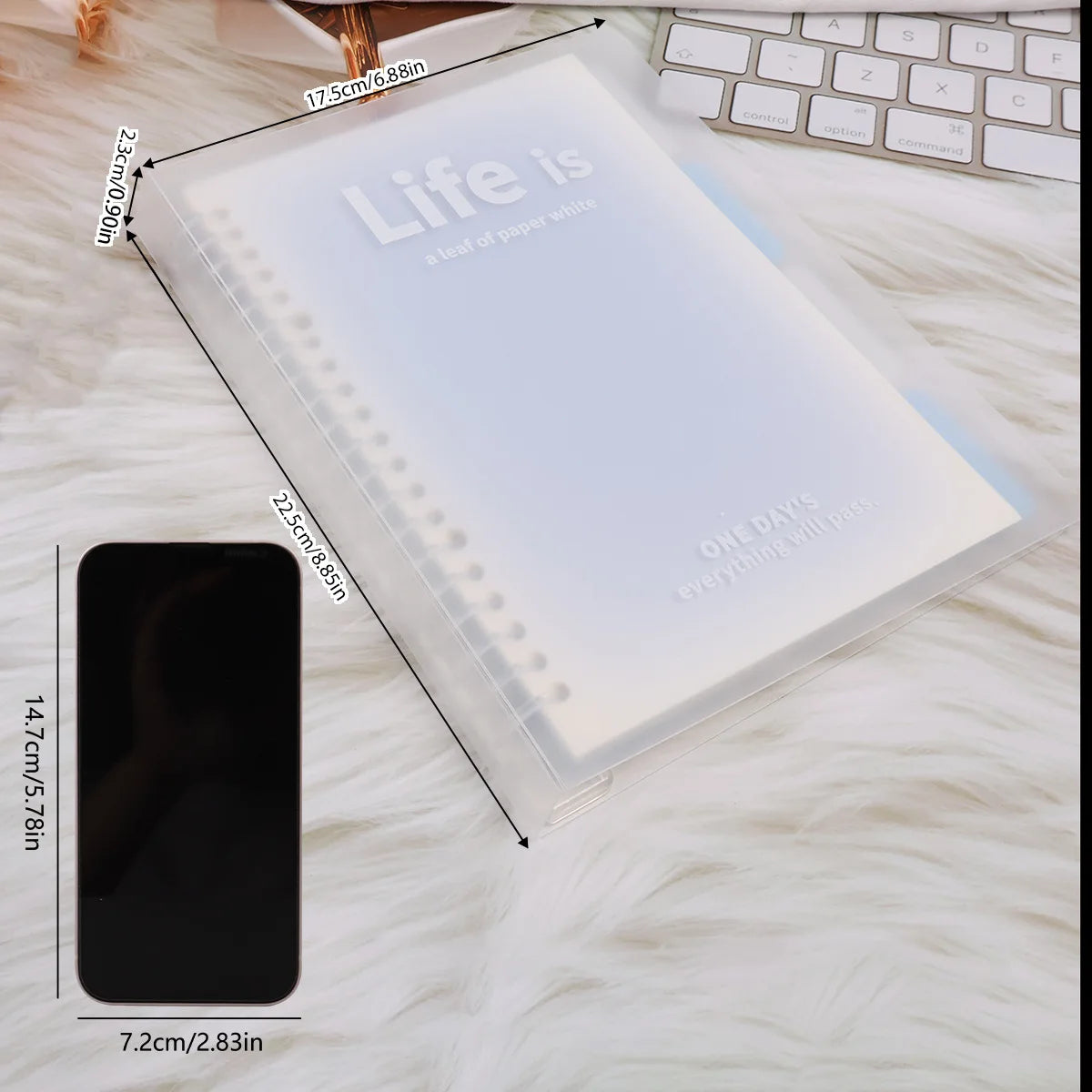 B5/A5 Loose-Leaf Notebook 60 Sheets Binder