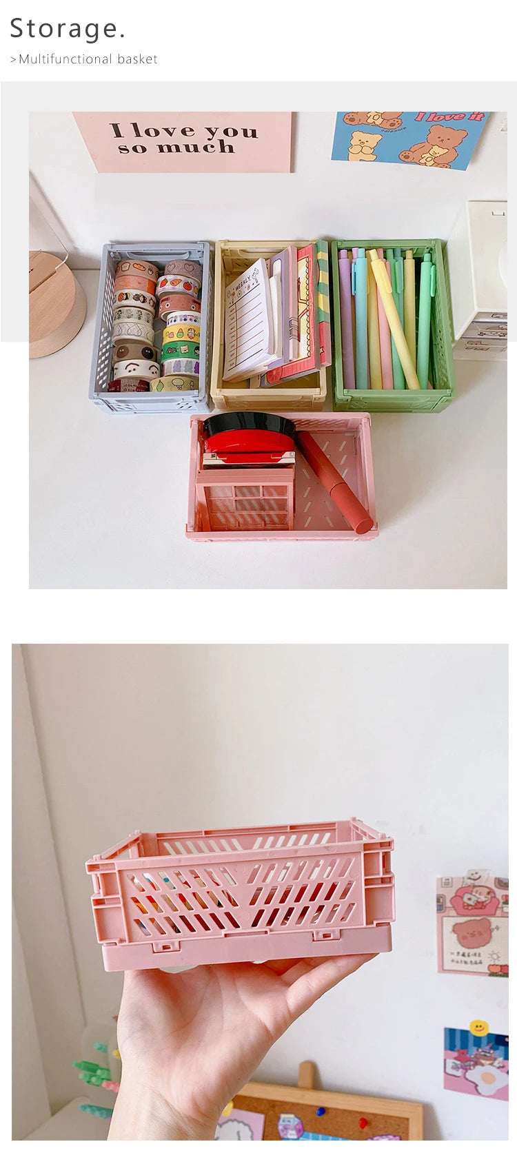 6 Styles Plastic Stackable Holder