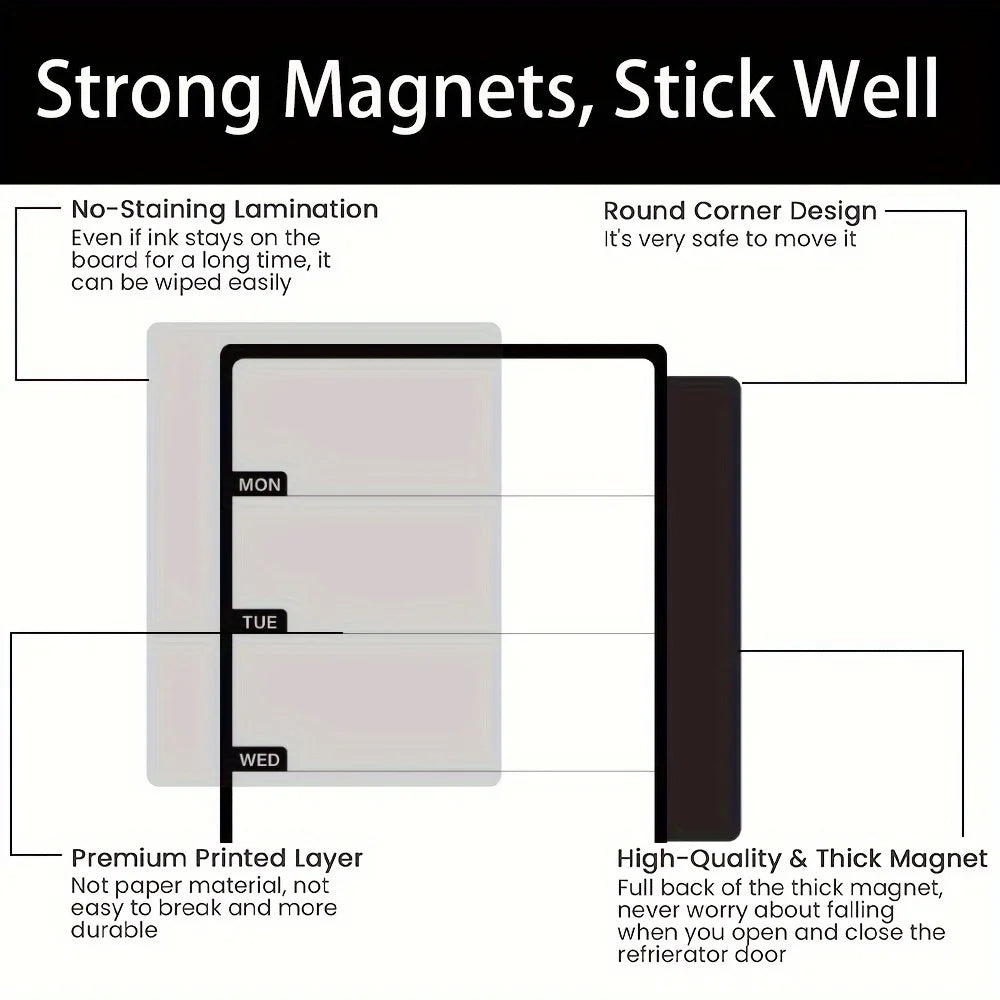 Magnetic Dry Erase Board Set