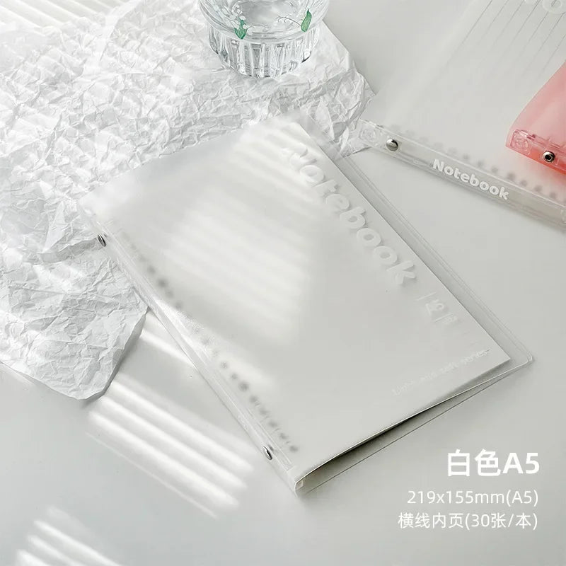 A5/B5 Binder Notebook Loose Leaf 30 Sheets