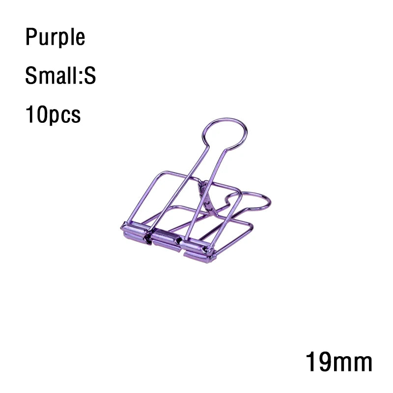 2-10 Pcs Binder Clips Page Holders