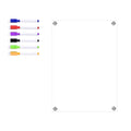 Clear Acrylic Magnetic Calendar