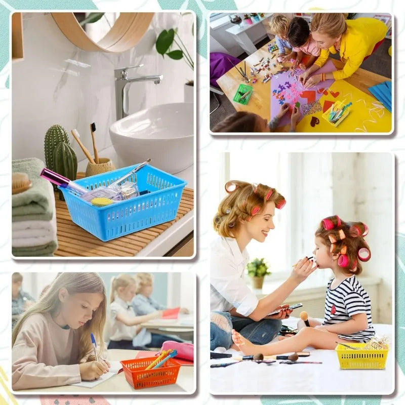 28pcs Plastic Organizer Baskets