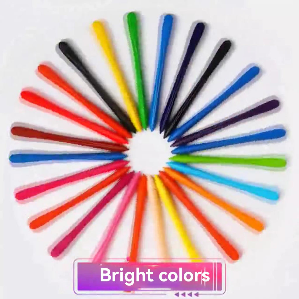 Non-dirty Hand Plastic Crayons