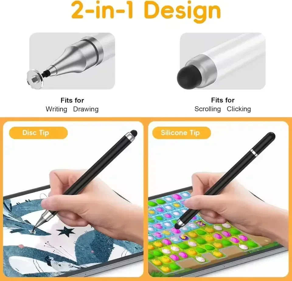 2 in 1 Universal Stylus Pen