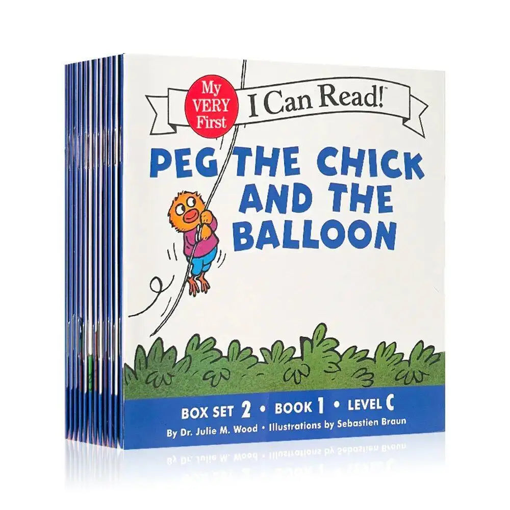 12 Books Set, I Can Read Series