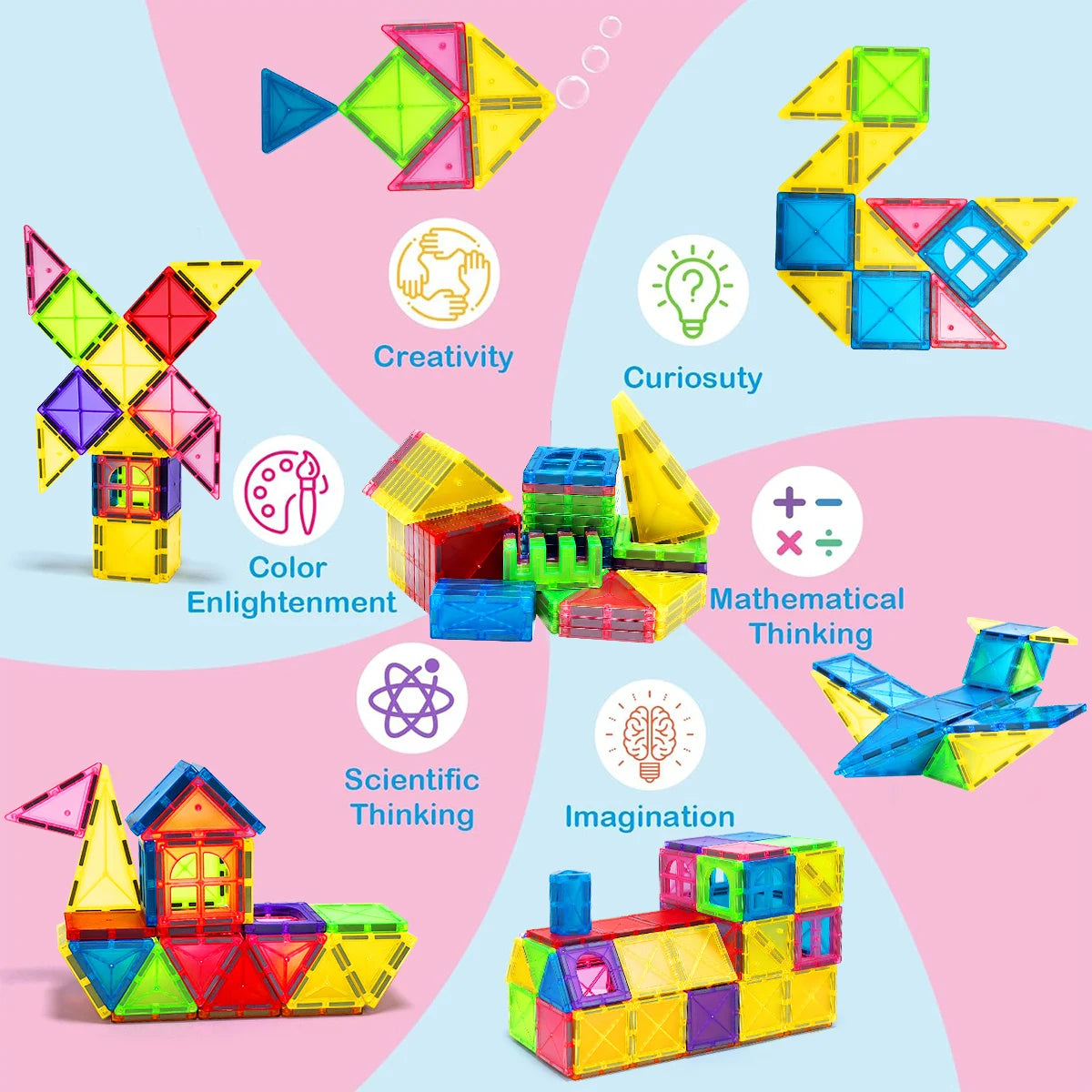 Magnetic Building Blocks