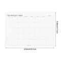 Weekly Planner Monthly Undated Agenda Notebook
