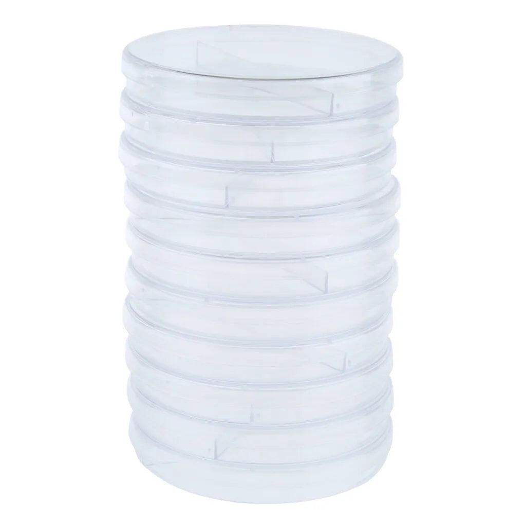 10pcs Plastic Petri Dishes