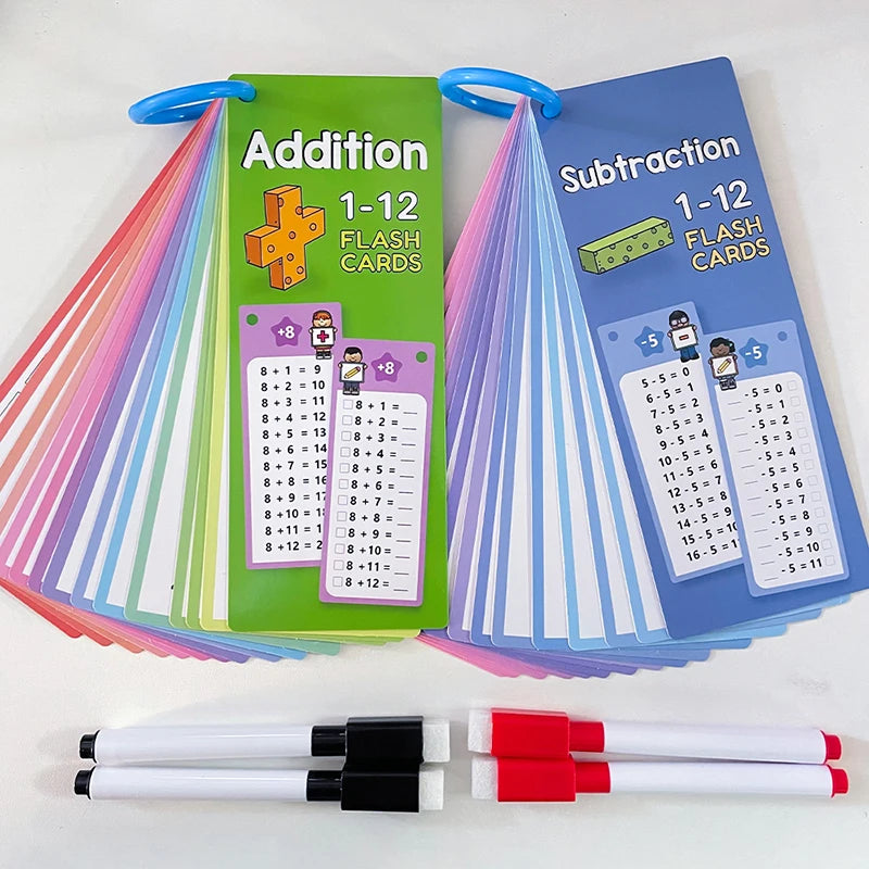 Math Training Cards 15pcs