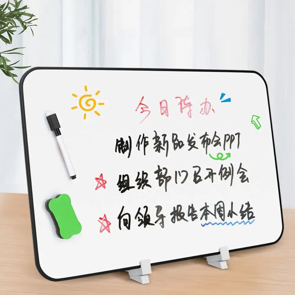 Double-Sided Dry Erase Writing Boards