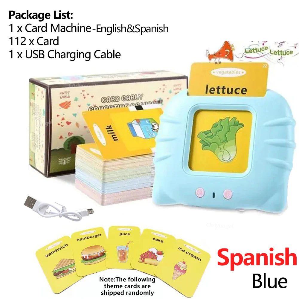 Early Education Language Flash Card Learning Toys