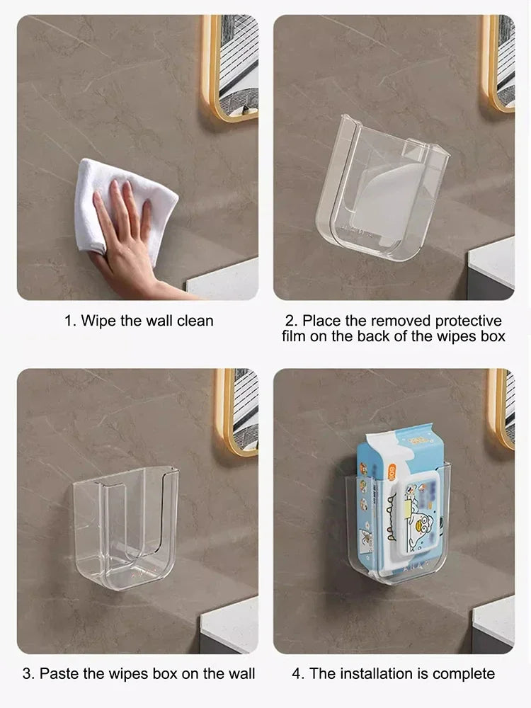 Tissue Box Non Perforated Wall Mount