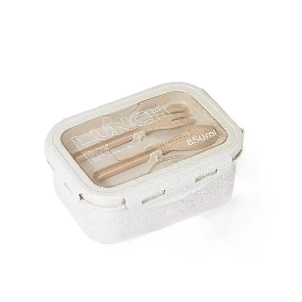 1pc Wheat Straw Lunch Box