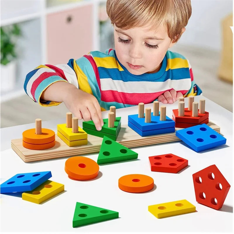 Color Shape Matching Puzzle Game