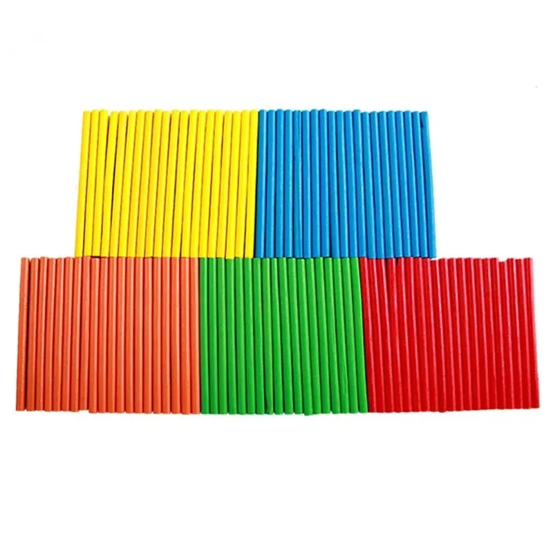 Colorful Counting Sticks for Kids