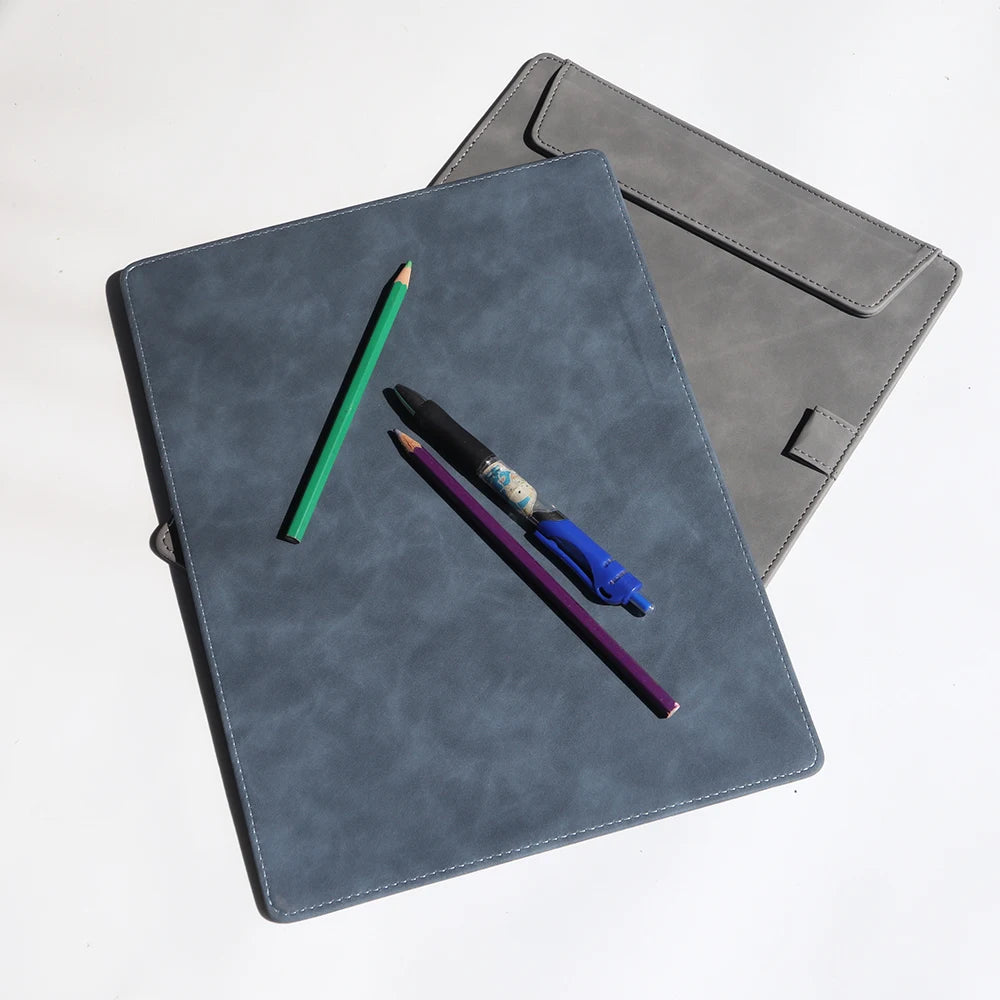 Business Leather A4 Paper File Folder Clipboard