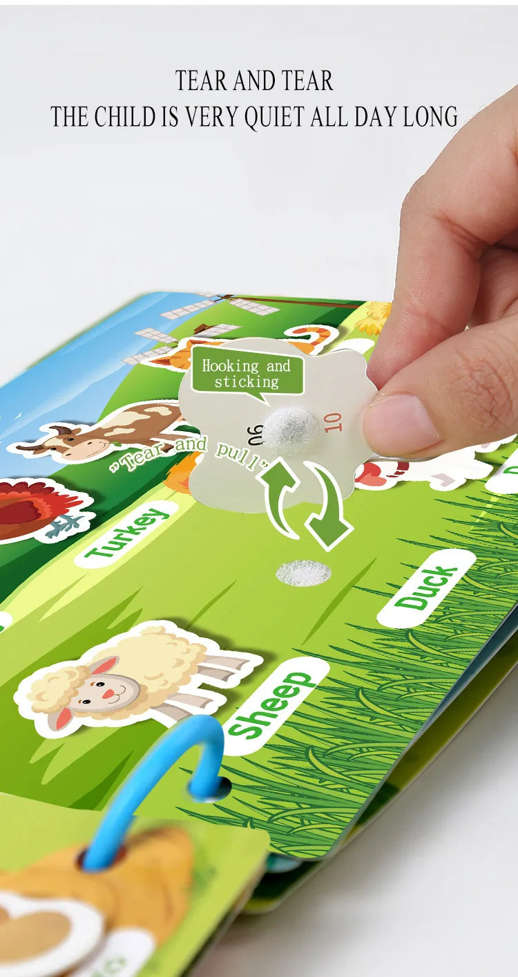 Busy Book for Toddlers Ages 2-6