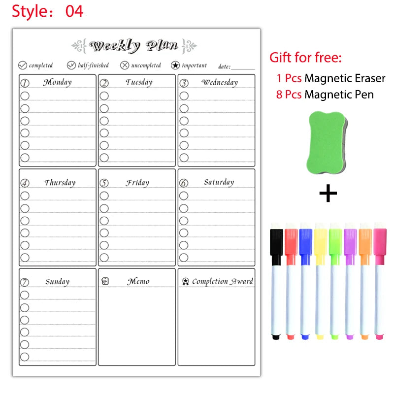 Magnetic Weekly Monthly Planner