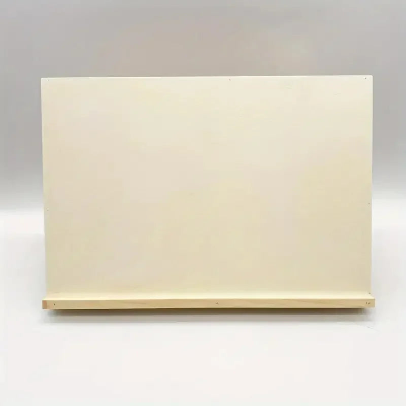 Foldable Wooden Art Stand With Tilted Writing Board