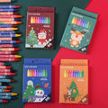96 pcs(12 Boxes) Color Crayons Set