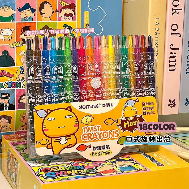 Rotate Color Crayola Washable Crayons Set
