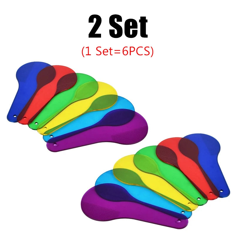 Color Paddles Filter 6PCS/Set
