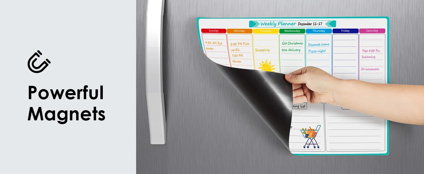 Magnetic Weekly Monthly Planner