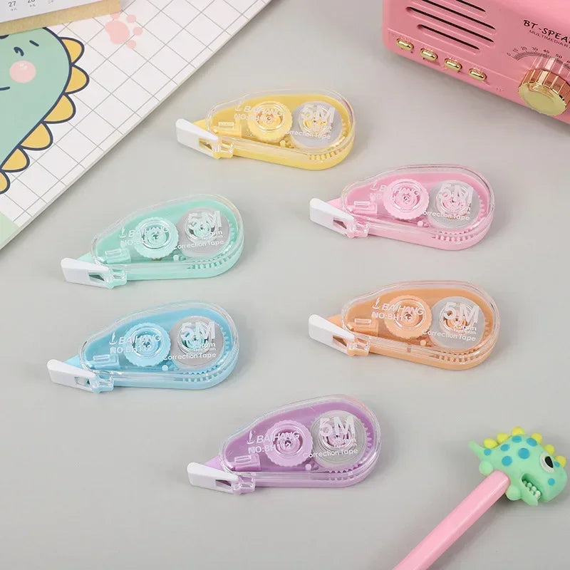 6 Pieces/Set White Out Correction Tape