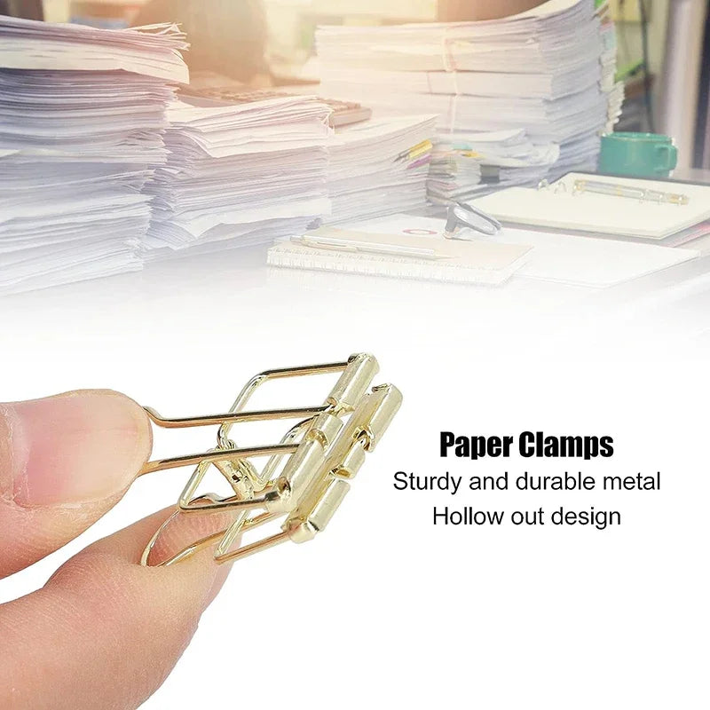 2-10 Pcs Binder Clips Page Holders