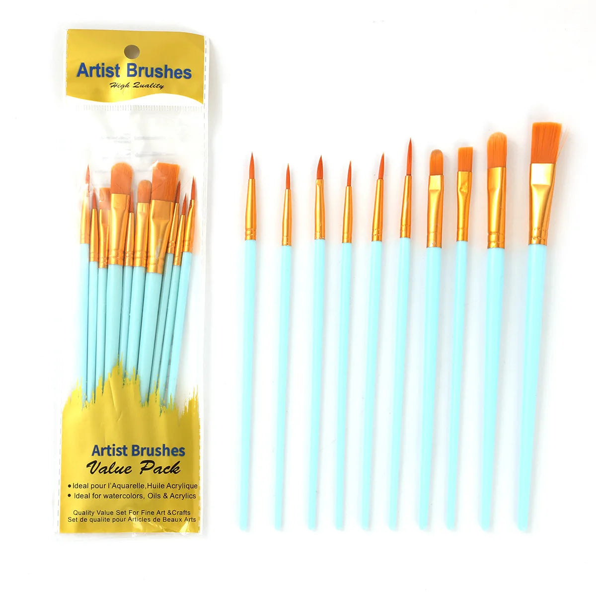 Plastic Pole Oil Painting Brushes