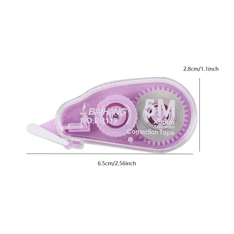 6 Pieces/Set White Out Correction Tape